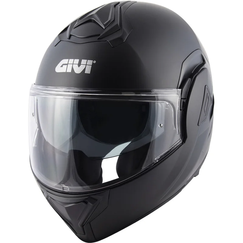 Casco Moto Modulare Ribaltabile P/J Givi X30Nero Spedizione Gratuita