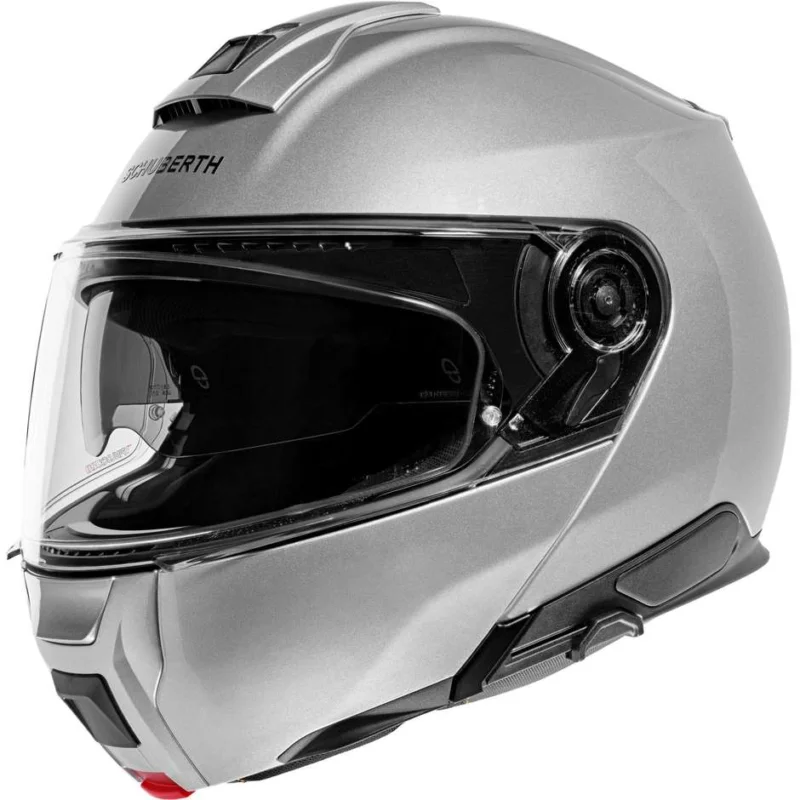Offerta Lampo Casco Moto Modulare Schuberth C5 Argento Lucido