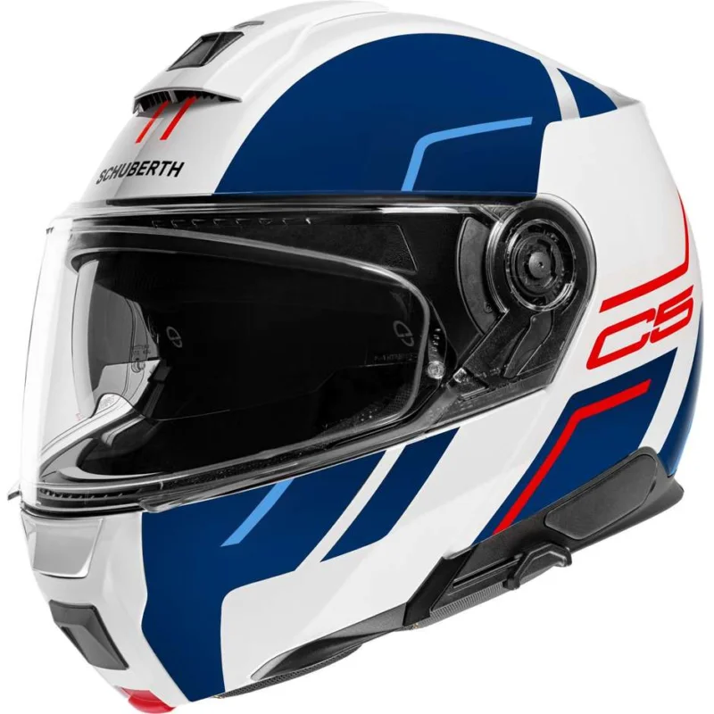 Casco Moto Modulare Schuberth C5 Master Blu Prezzo Ridotto