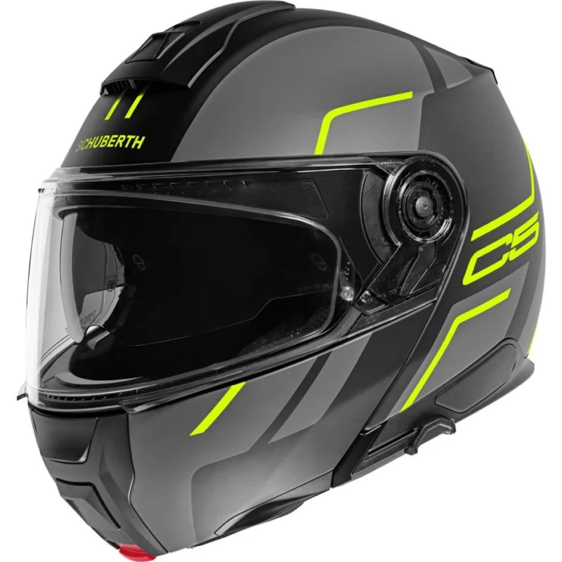 Casco Moto Modulare Schuberth C5 Master Giallo Esclusivo