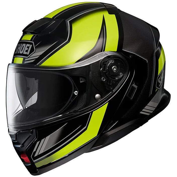Casco Moto Modulare Shoei Neotec 3 Grasp TC-3 Nero Giallo Opaco Promozione Esclusiva
