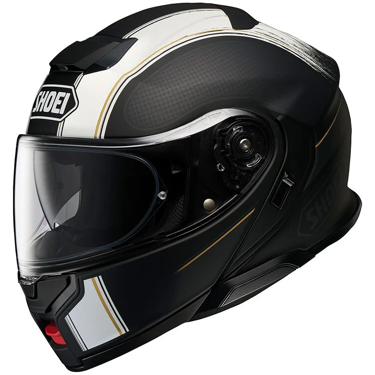 Prezzo Ridotto Casco Moto Modulare Shoei Neotec 3 Satori TC-5 Nero Opaco Bianco