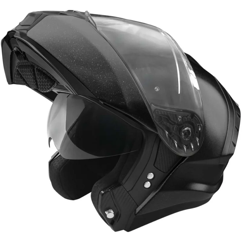Casco Moto Modulare Stormer BLOW Solid Nero Perla Prezzo Conveniente