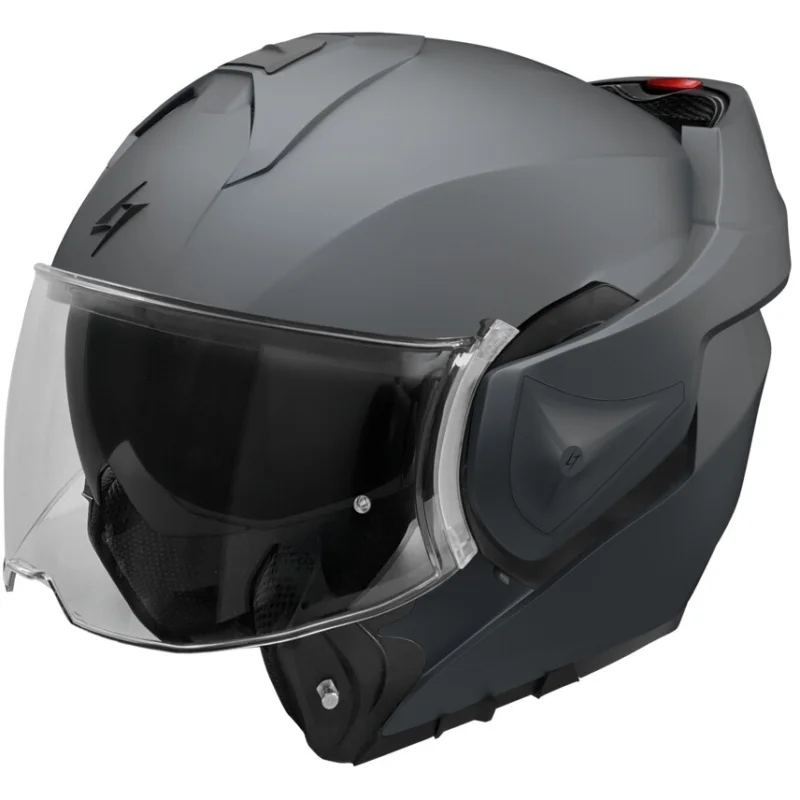 Professionale Casco Moto Modulare Stormer CRUSHER Solid Grigio Gunmetal Opaco