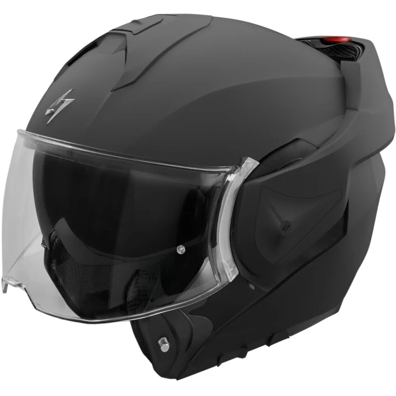 Soddisfatti O Rimborsati Casco Moto Modulare Stormer CRUSHER Solid Nero Opaco
