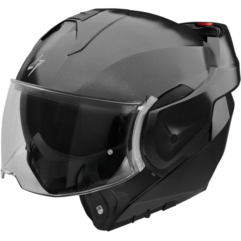Casco Moto Modulare Stormer CRUSHER Solid Nero Perla Affare