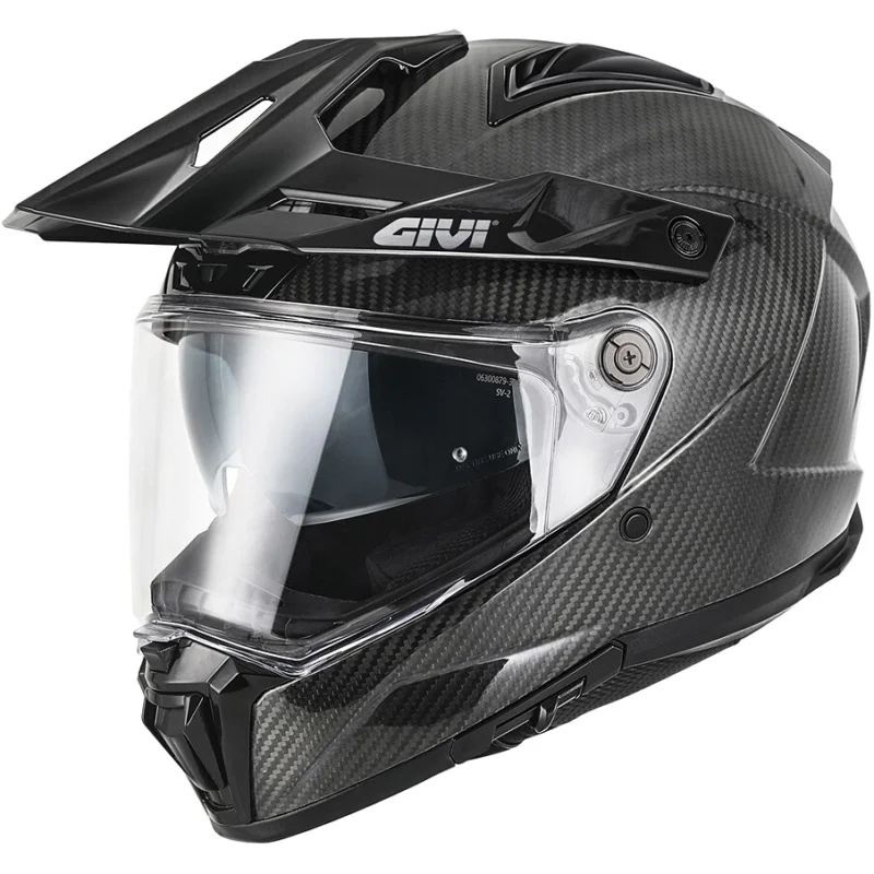 Casco Moto Off-Road Givi 80.1 CARBON Lucido Saldi
