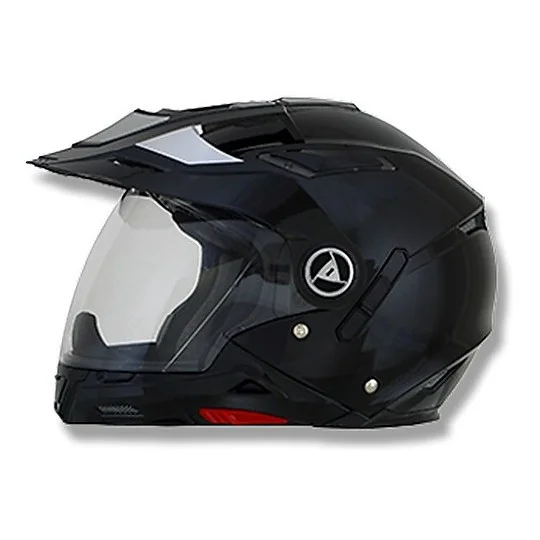 Casco Moto Scomponibile AFX FX-55 Solid Nero Lucido Nuovo Arrivo