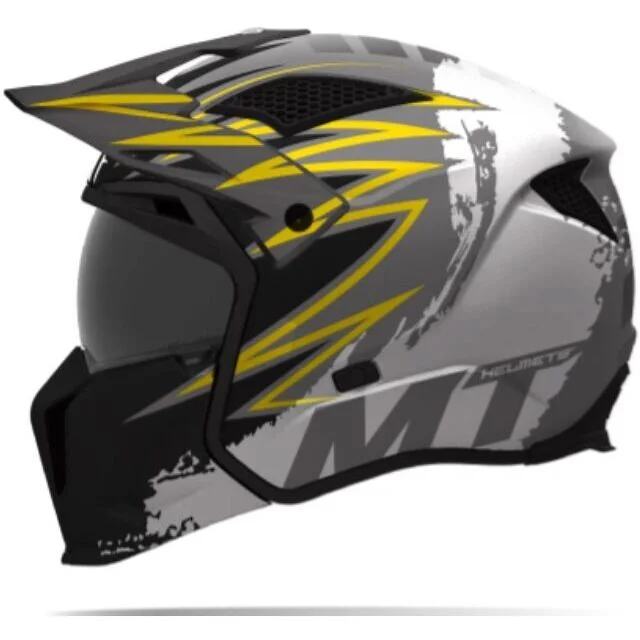 Casco Moto Trial Mt Helmets STREETFIGHTER SV S TACKLE B2 Opaco Ordina Subito