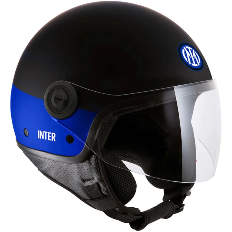 Compra Online Casco Moto Tucano Urbano C1000INT EL'JETTIN 6.0 INTER Nerazzurro Opaco Nero