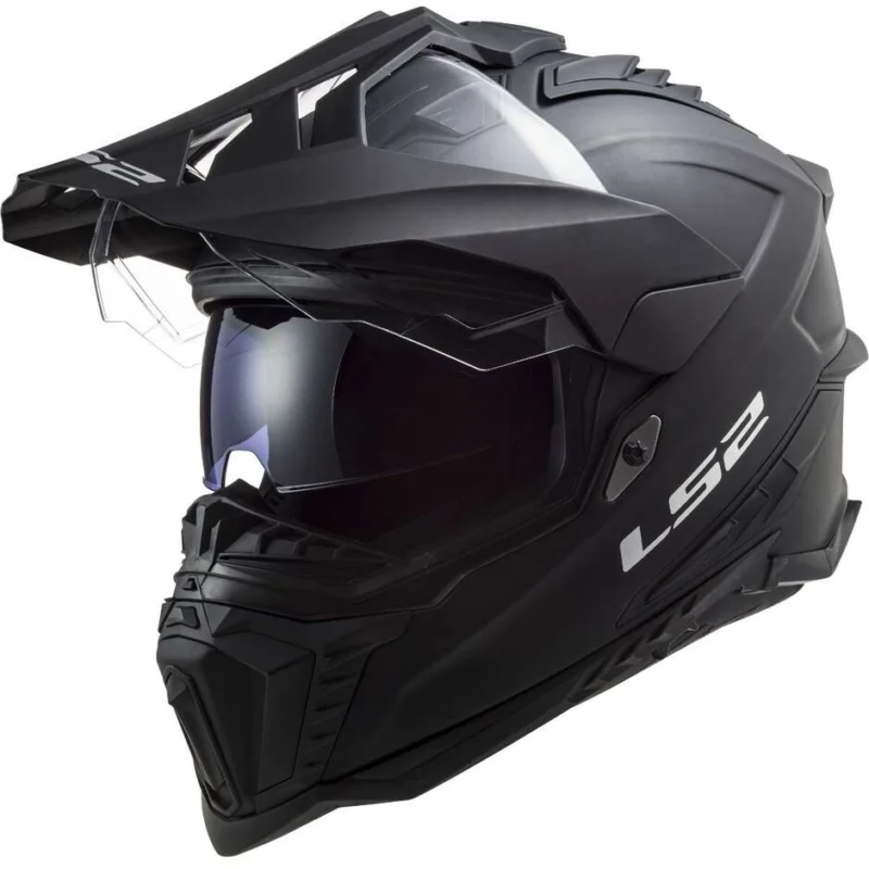 Ultime Pezzi Casco Moto Turismo Ls2 MX701 EXPLORER HPFC Solid Nero Opaco