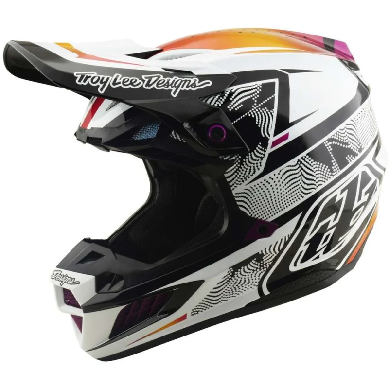Casco Troy Lee Designs Se5 Composite Lined Up Nero Spedito Oggi