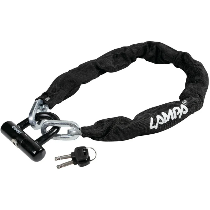 Professionale Catena Antifurto con Lucchetto ad Arco Lampa Atrox 90 cm