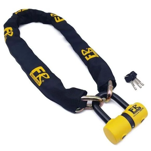 Catena con Lucchetto ad U Fr Securite FR50 + 10100 Diam 13,5 Classe SRA Esclusivo