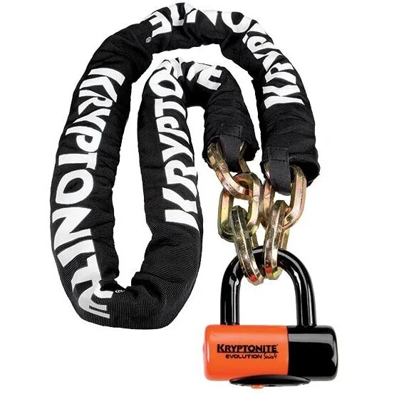Catena Moto Antifurto Kryptonite NEW YORK da 170cm Con Lucchetto Economico