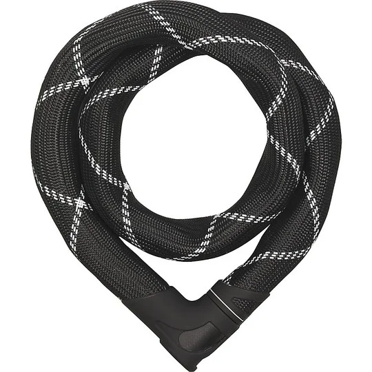 Ultimissimo Modello Catena Moto e scooter ABUS 8210/110 Steel O Chian Nero
