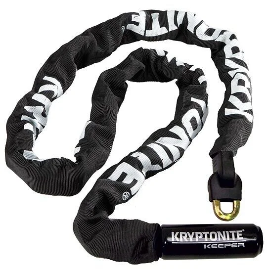 Esclusivo Catena Moto Kryptonite KEEPER da 170 cm Con Lucchetto Integrato