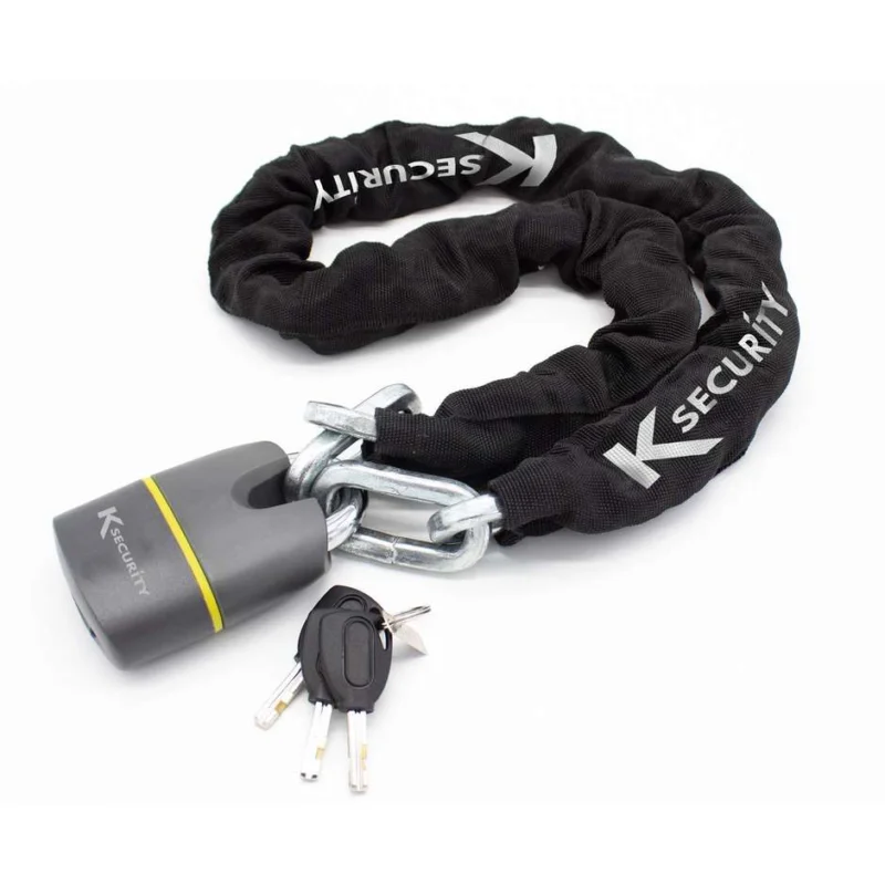 Direttamente Dal Produttore Catena Sezione Quadra con Lucchetto Kovix KCK10-150 Section 10mm - L150cm