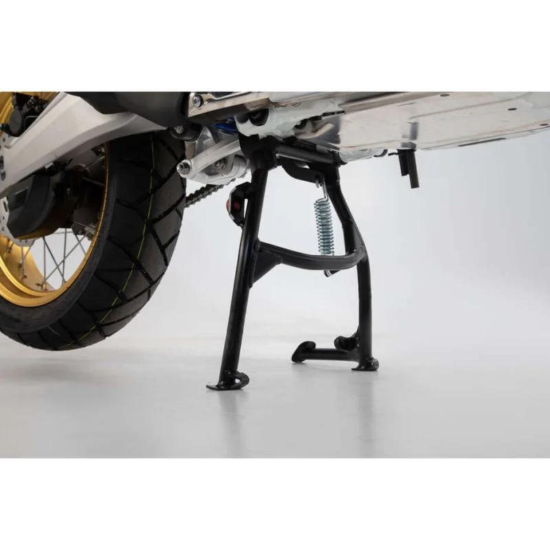 Cavalletto Centrale Nero Sw-Motech HPS.01.890.10003/B Per CRF 1000 L Africa Twin Adv Sports (18-) Offerta Limitata