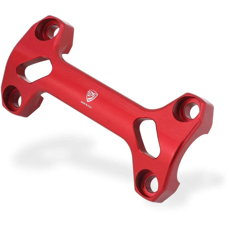 Miglior Prezzo Cavallotto superiore manubrio RM264 Ducati Hypermotard 698 Mono CNC Racing Rosso