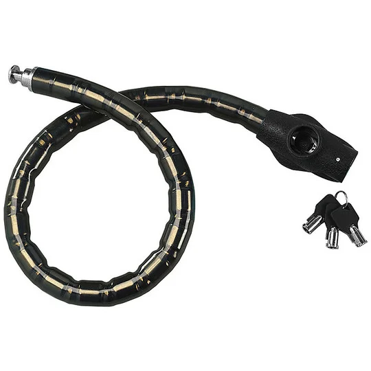 Cavo Antifurto Moto In Acciaio Plastificato 80 Cm Spedito Oggi