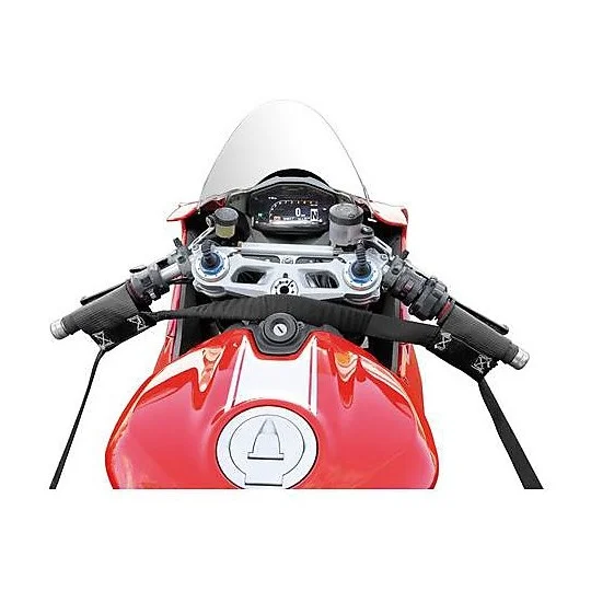 Bestseller Cinghia Nastro Tensore da Manubrio Moto Lampa 90603 HANDLE CUFFS