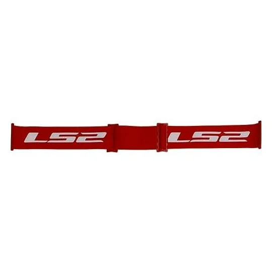 Consegna Rapida Cinturino Elastico per Maschera Ls2 AURA - Rosso