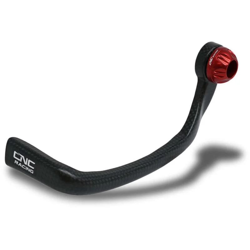 Vendita Finale Clutch-Guard Carbon Race PL250 - Protezione leva frizione carbonio lucido CNC Racing Rosso