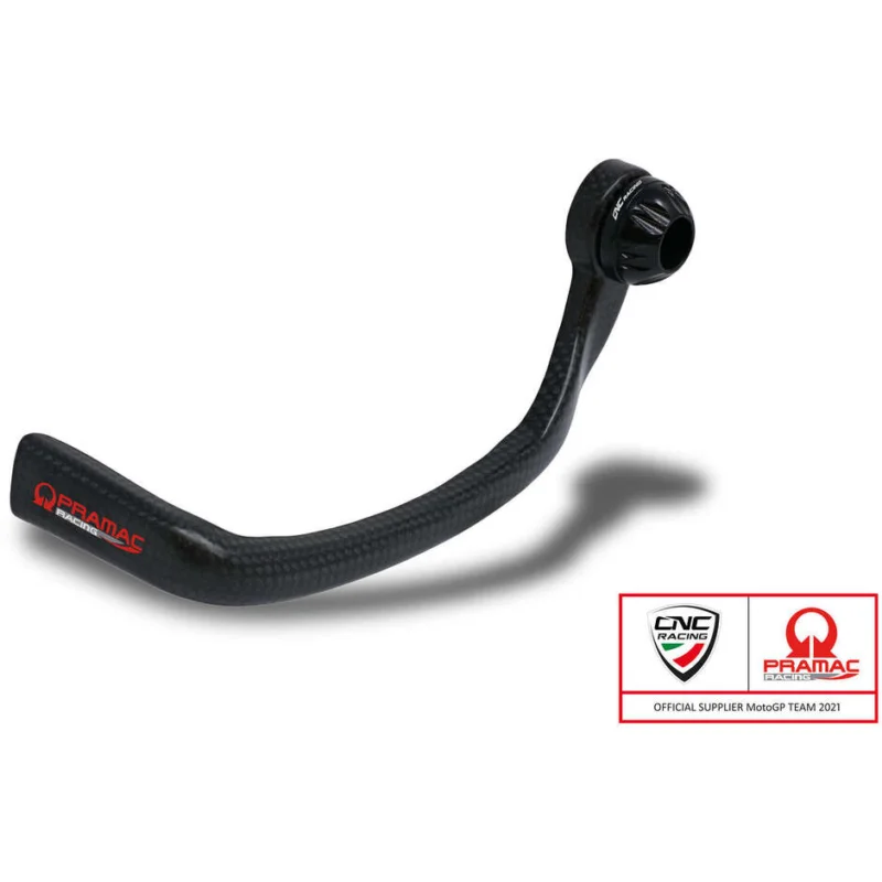 Offerta Speciale Clutch-Guard Carbon Race PL250 - Protezione leva frizione carbonio opaco - Pramac Racing Limited Edition CNC Racing Nero