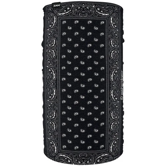 Collare Bandana Moto Zanheadgear Motley Tube Nero Paislay Occasione