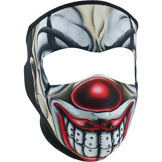 Super Prezzo Collare Maschera Moto Zanheadgear Full Face Mask Clown Chicano