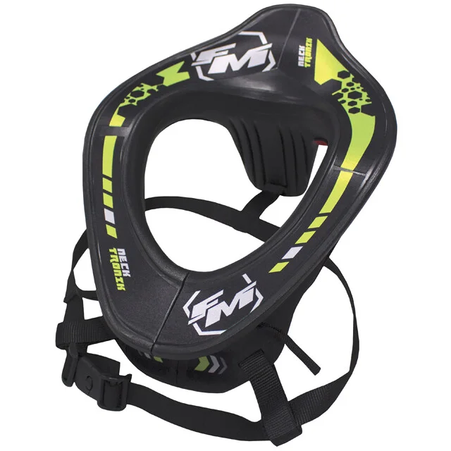 Collare Moto Cross Enduro FM Racing NECK TRONIC Nero Nuovo Arrivo