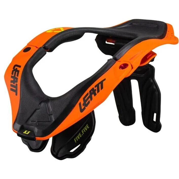 Professionale Collare Moto Cross Leatt NECK BRACE 5.5 Arancio