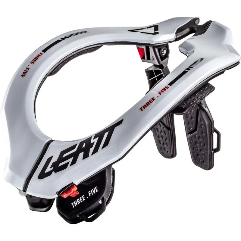 Collare Moto Cross MTB Leatt 3.5 SPLIT NECK BRACE Bianco Super Prezzo