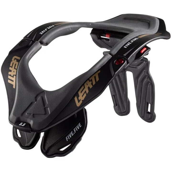 Reso Gratuito Collare Moto Cross Ragazzo Leatt NECK BRACE JR 5.5 Nero