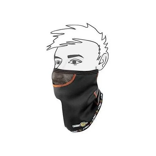 Acquista Ora Collare Scaldacollo Antivento American-Pro MASK Nero