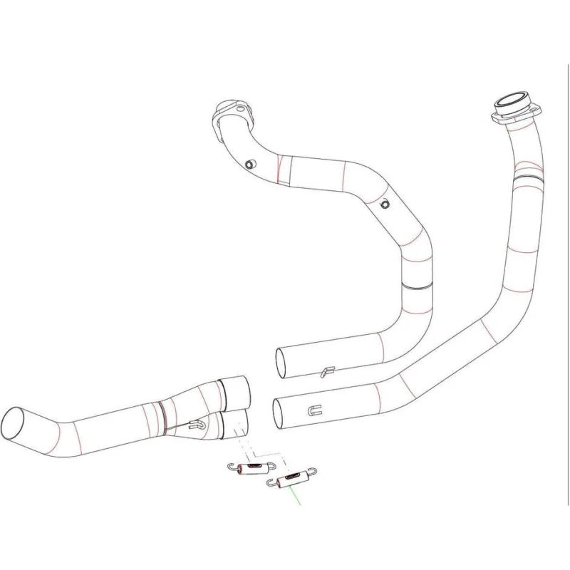 Collettore Arrow Racing Per Honda XRV 750 Africa Twin (93-04) Nuova Collezione