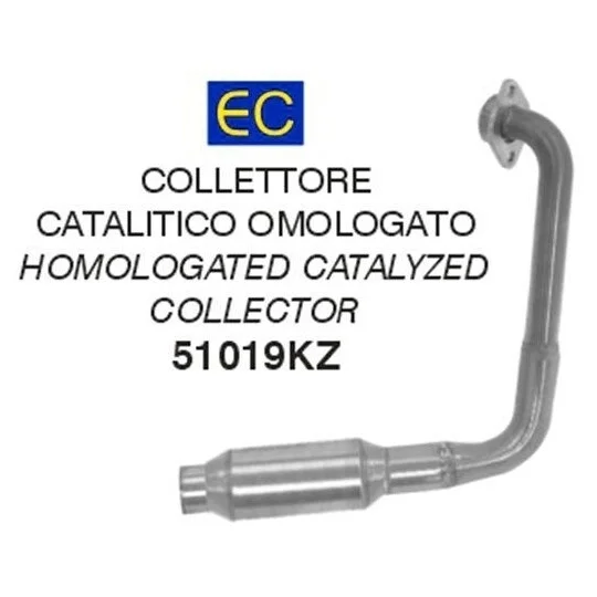 Collettore Catalitico Omologato Yamaha YZF-R 125 Offerta Speciale