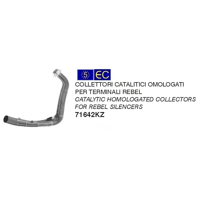 Affare Collettori Catalitici Omologati versione bassa per terminali Jet Race Per Yamaha MT-07 (14-20) / TRACER 700 (16-20) / TRACER 7 (20-24)