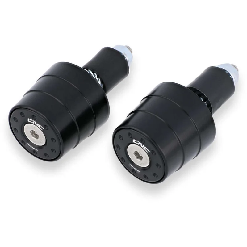 Contrappesi manubrio CM231 BI-COLOR CNC Racing Nero A Buon Prezzo