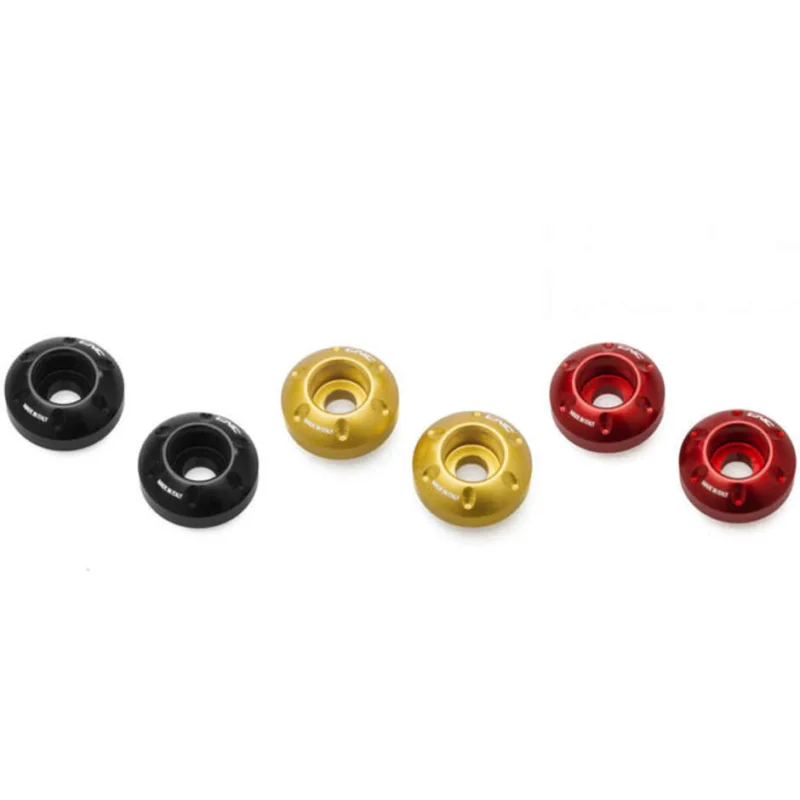 Spedizione Espresso Contrappesi manubrio CM237- borchia esterna CNC Racing Rosso