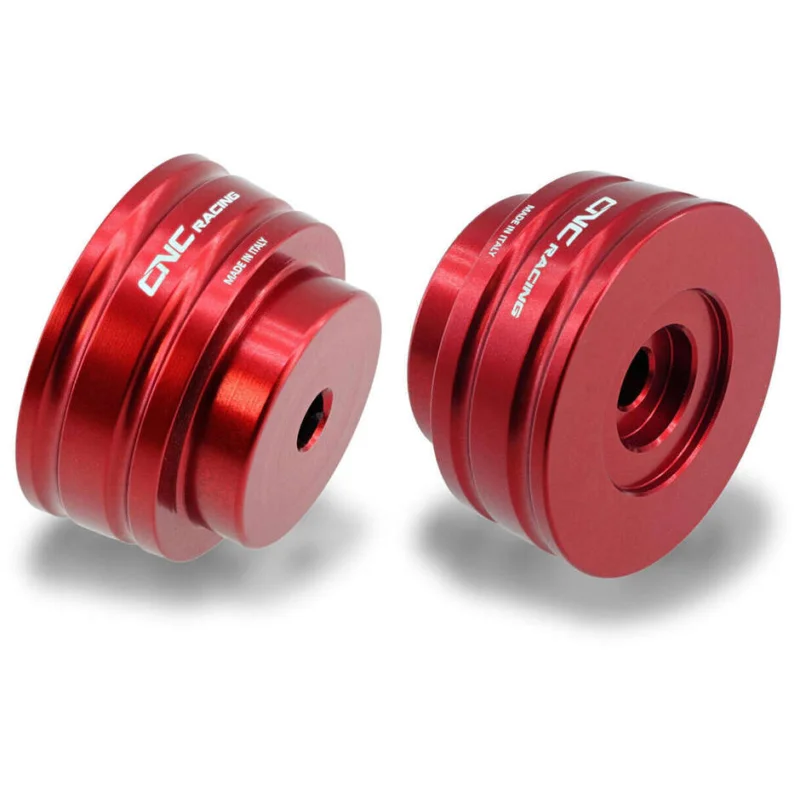 Contrappesi manubrio CM240 Ducati Hypermotard 698 Mono CNC Racing Rosso Ultimissimo Modello