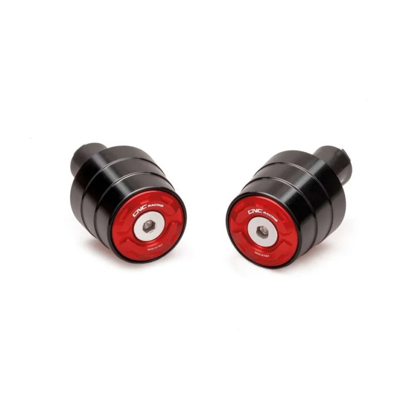 Economico Contrappesi manubrio GEAR CM238 CNC Racing Rosso