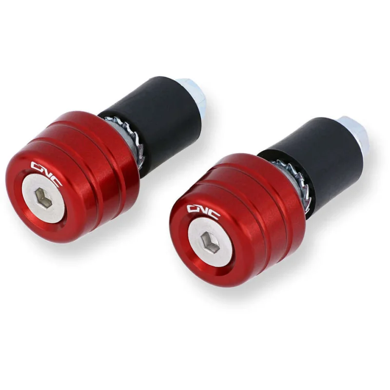 Miglior Prezzo Contrappesi manubrio MINI CM234 CNC Racing Rosso