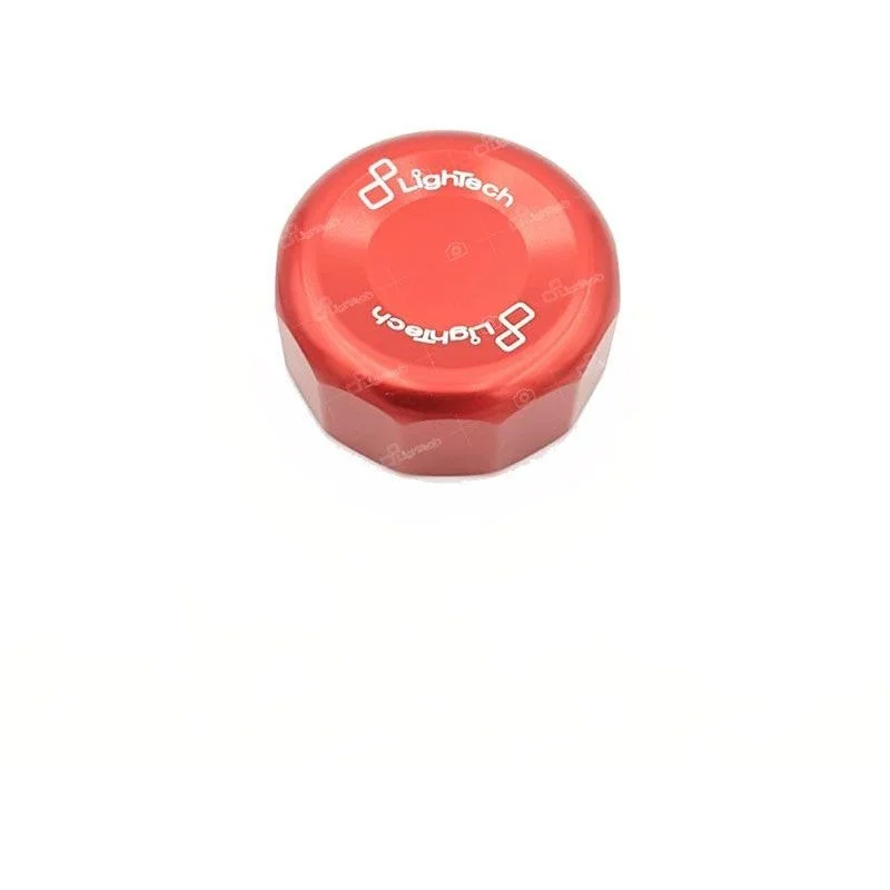 Professionale Coperchio Pompa Freno Posteriore Lightech FFC05 Rosso