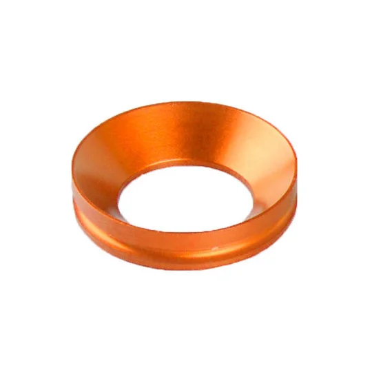 Coppia Anelli in Alluminio Per Tamponi LighTech Arancione Occasione