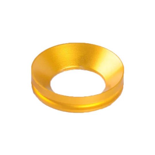 Ultimissimo Modello Coppia Anelli in Alluminio Per Tamponi LighTech Oro