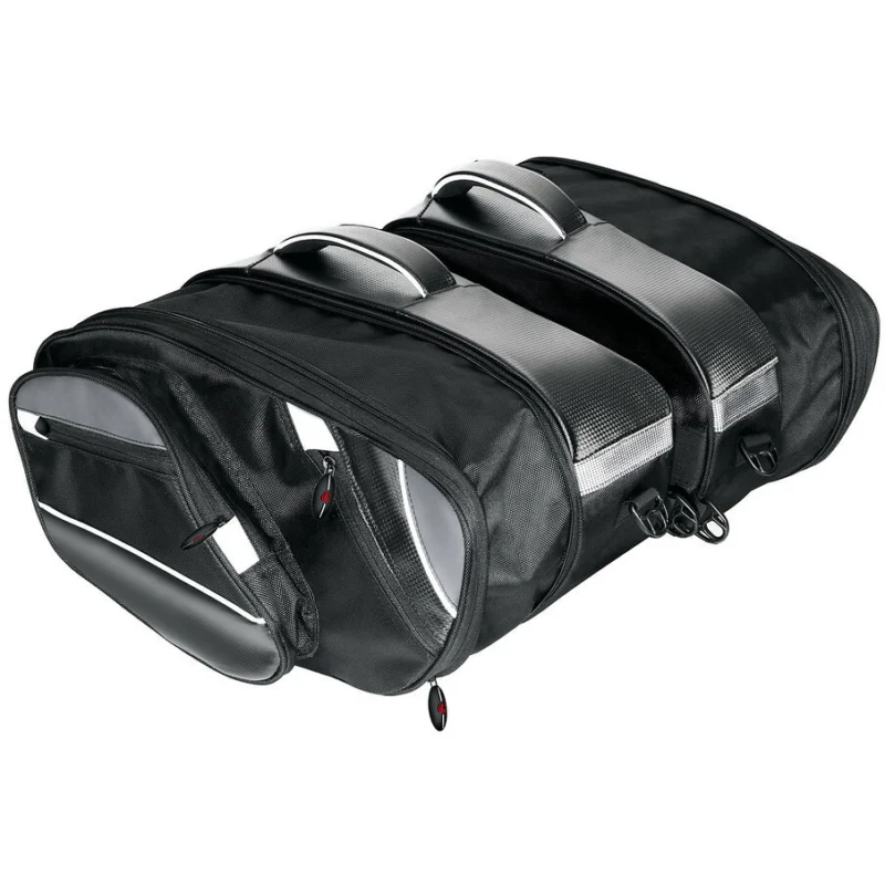 Coppia Borse Moto e Scooter T-Master Side XXL Universali Soddisfatti O Rimborsati