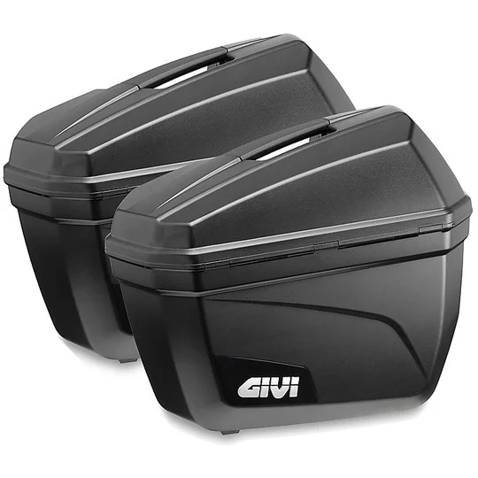 Occasione Imperdibile Coppia Borse Moto Laterali Givi E22 Monokey System 22 Lt Black Line