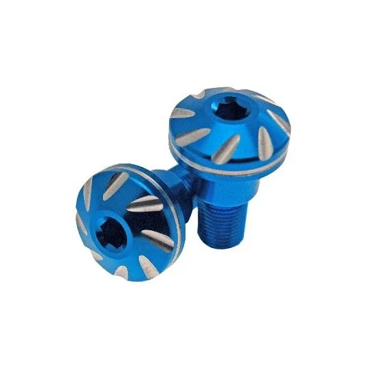 Soddisfatti O Rimborsati Coppia ContrappesiBlu/Cromo One Per Yamaha T-MAX 500-530 (2001-2013)